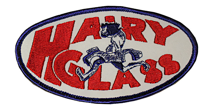 HAIRY GLASS IRON ON EMBROIDERED PATCH