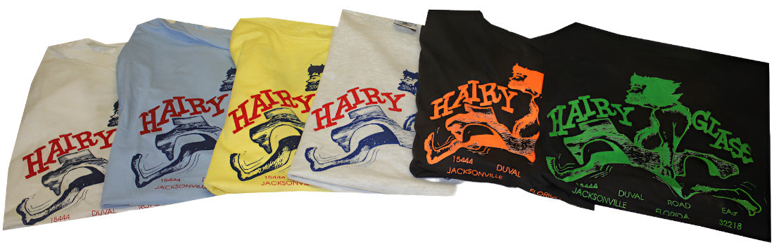 HAIRY GLASS RETRO T-SHIRT $27.50 includes shipping