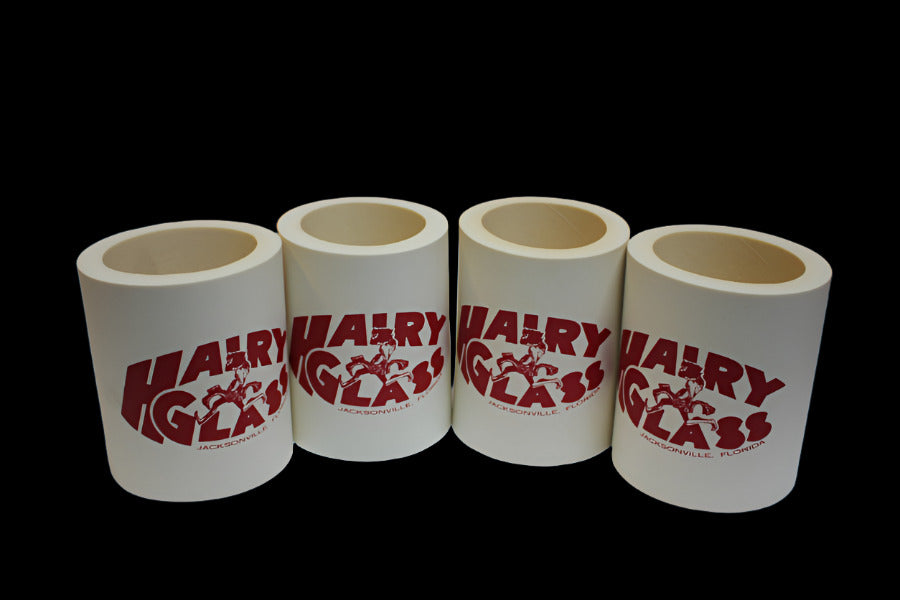 HAIRY GLASS 12oz. KOOZIE