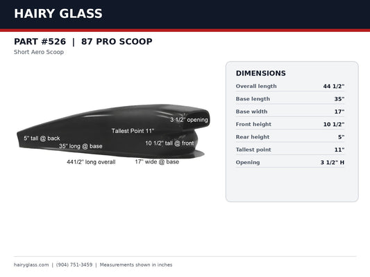 526-87 PRO SCOOP
