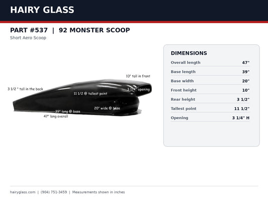 537-92 MONSTER SCOOP