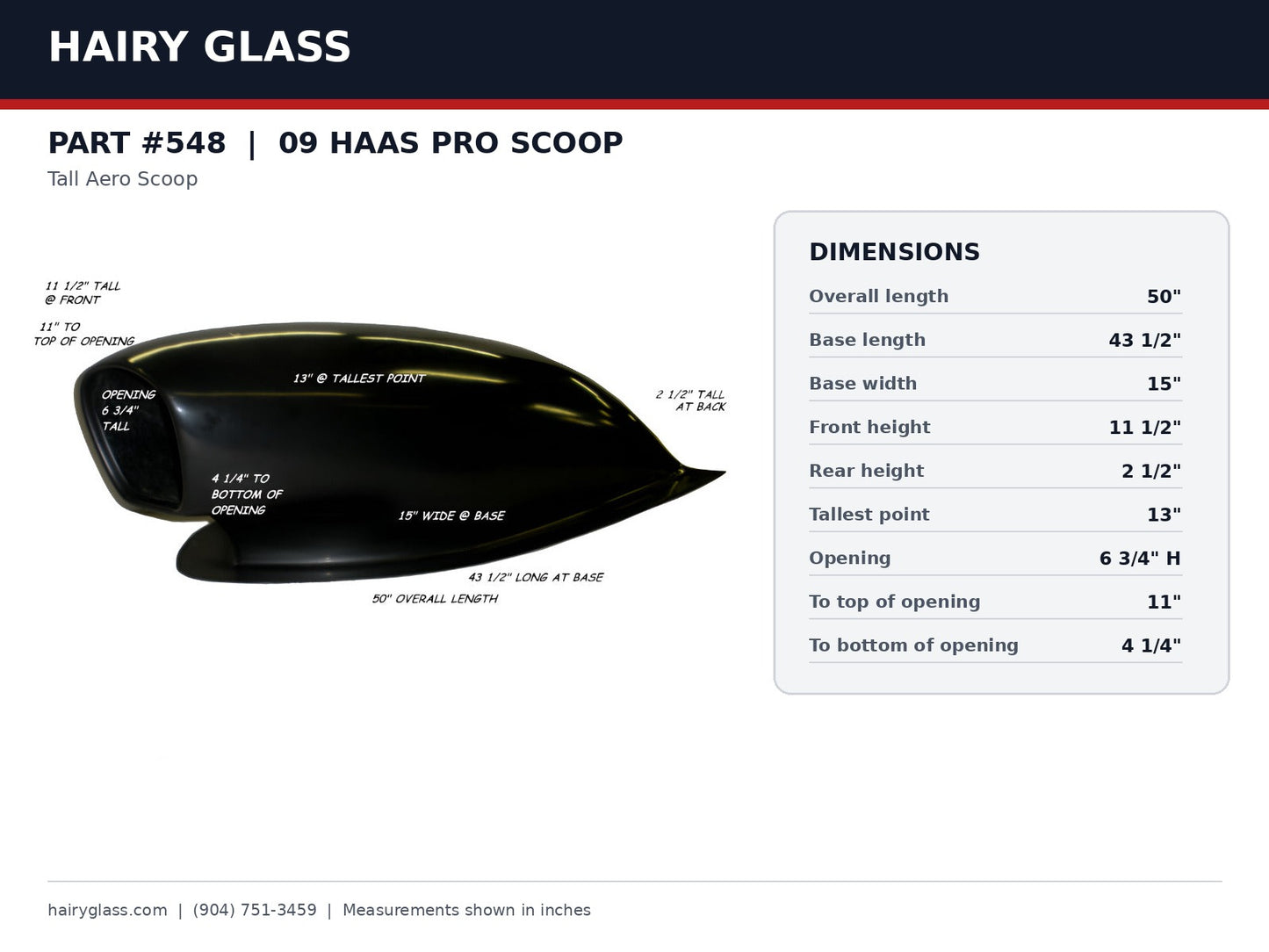 548-09 HAAS PRO SCOOP