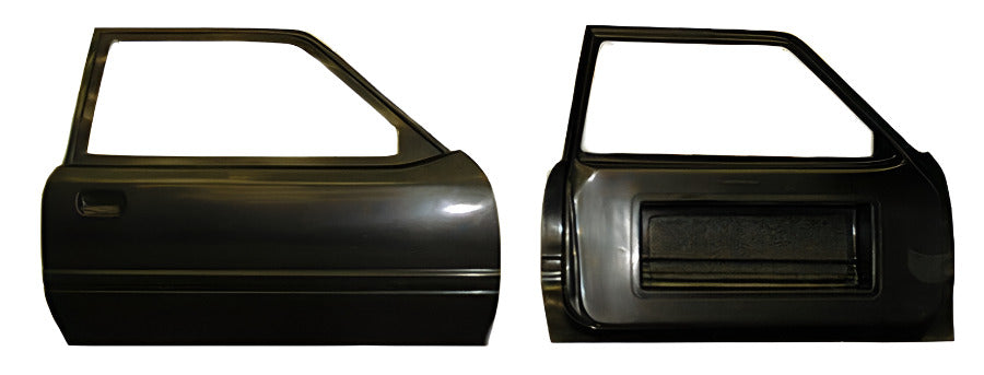 623 79-93 MUSTANG DOORS W/ WINDOW POSTS