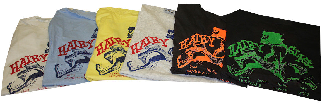 HAIRY GLASS RETRO T-SHIRT $27.50 includes shipping