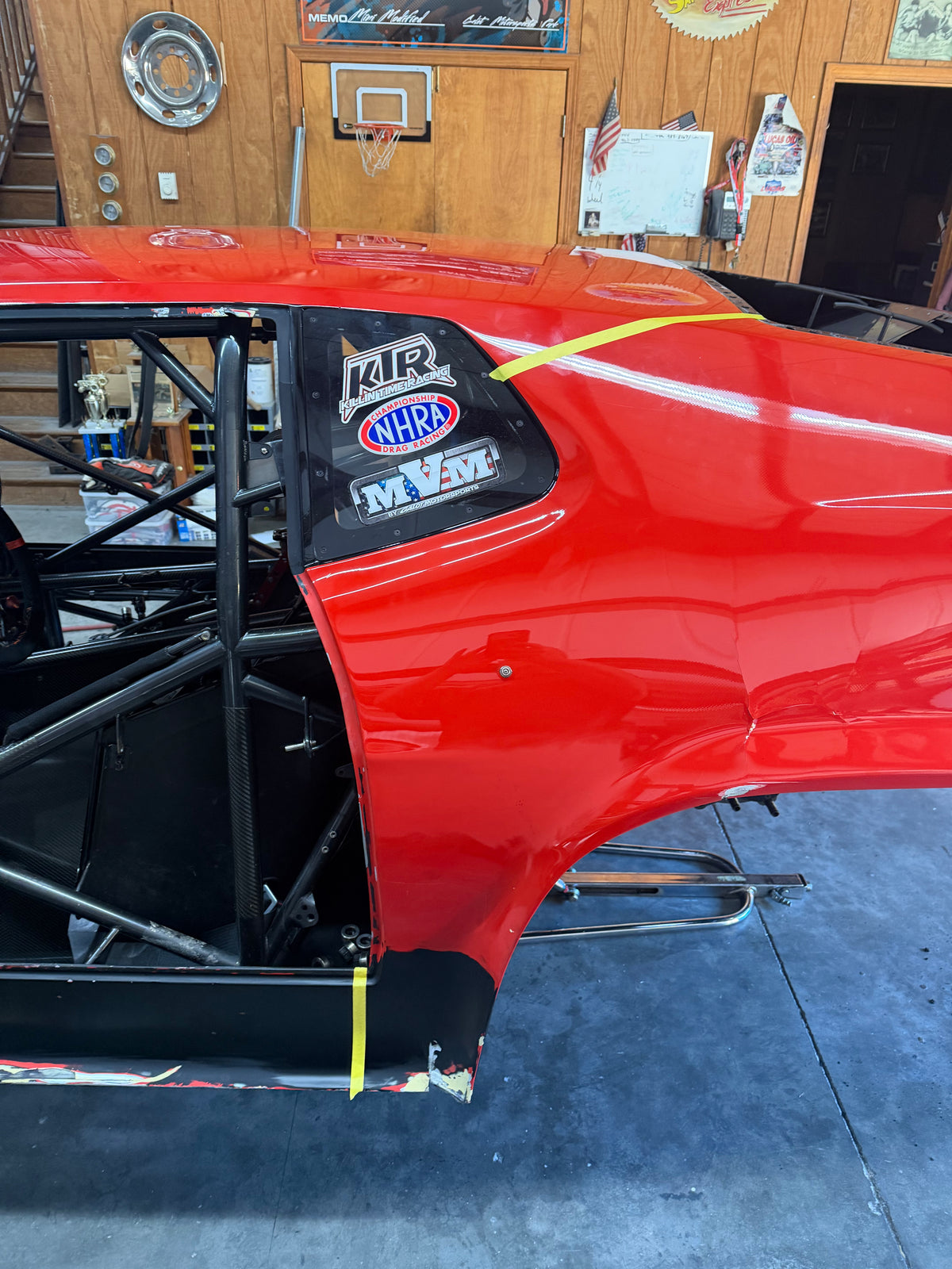 Ultra Light Carbon Drivers Side '71 Mach 1 Quarter Panel (Cale Lambert)