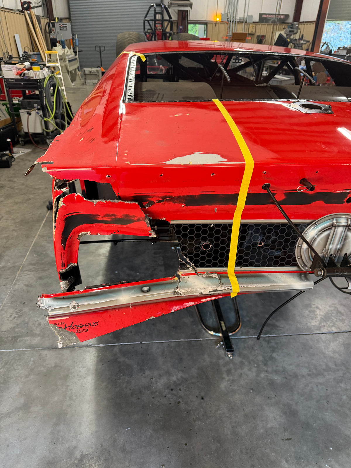 Ultra Light Carbon Drivers Side '71 Mach 1 Quarter Panel (Cale Lambert)